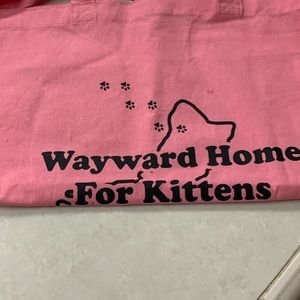 Julie’s Home for Wayward Kittens-Guam fundraiser tote bag